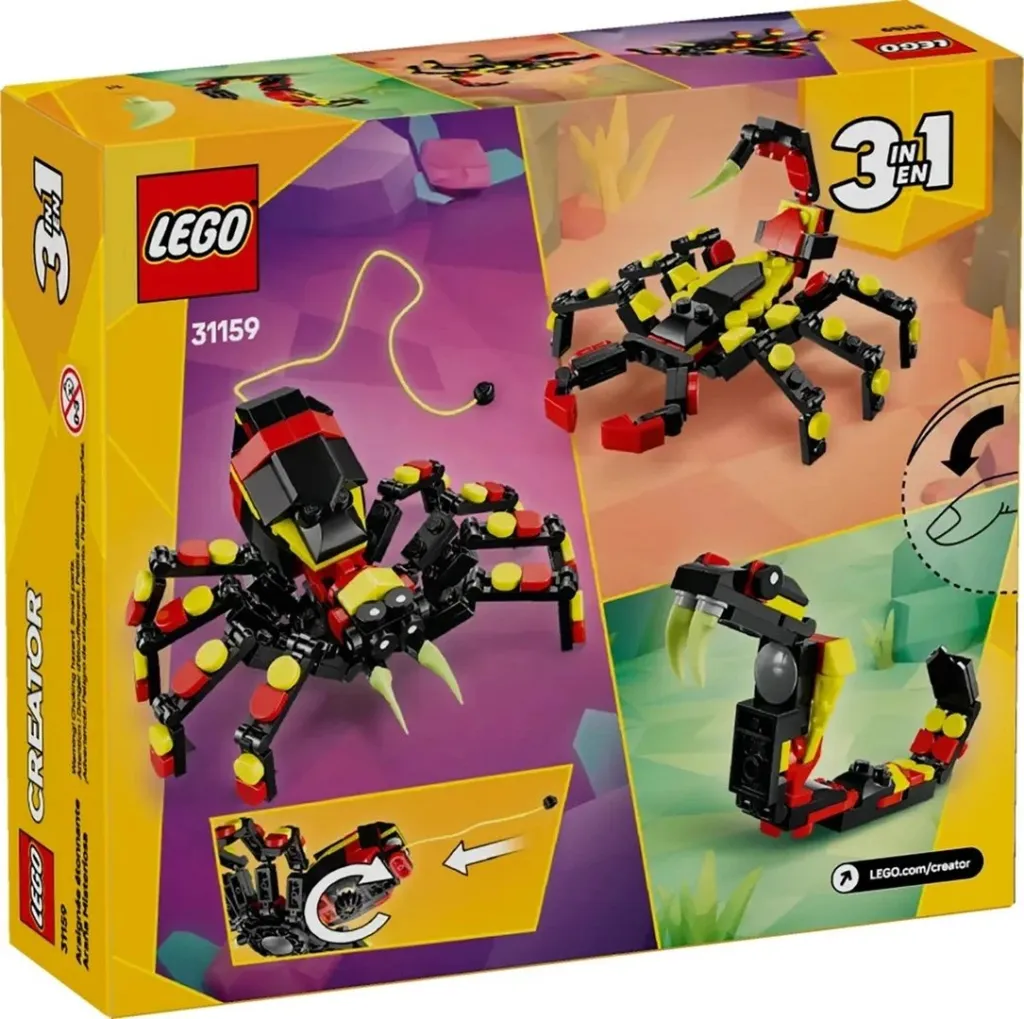 Lego Creator 3-in-1 31159 Surprising Spider - 10