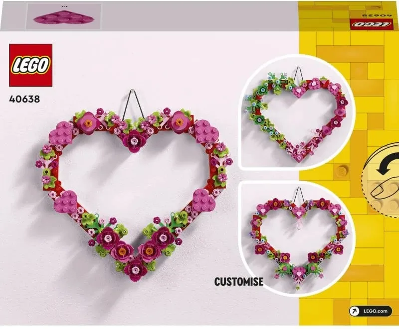 Dekor LEGO në formë zemre - 3