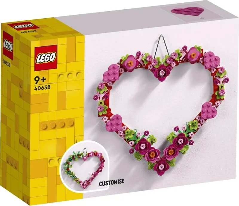 Dekor LEGO në formë zemre - 4
