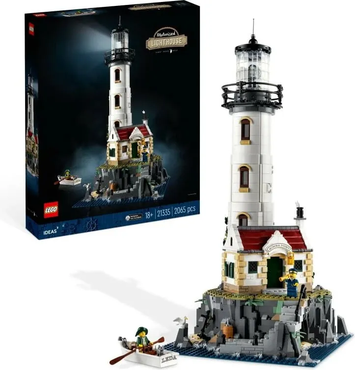 Set ndërtimi, LEGO, Ideas 21335 Motorized Lighthouse, dritë e motorizuar, 2065 pjesë, 18+ - 2
