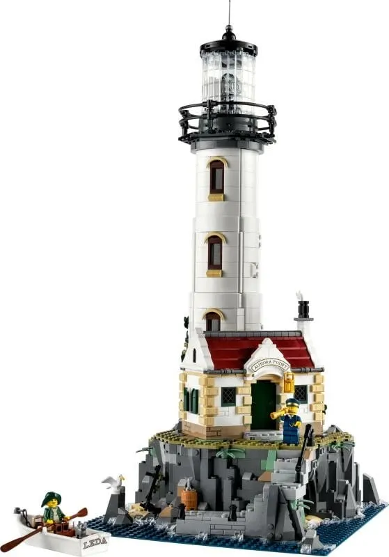 Set ndërtimi, LEGO, Ideas 21335 Motorized Lighthouse, dritë e motorizuar, 2065 pjesë, 18+ - 3