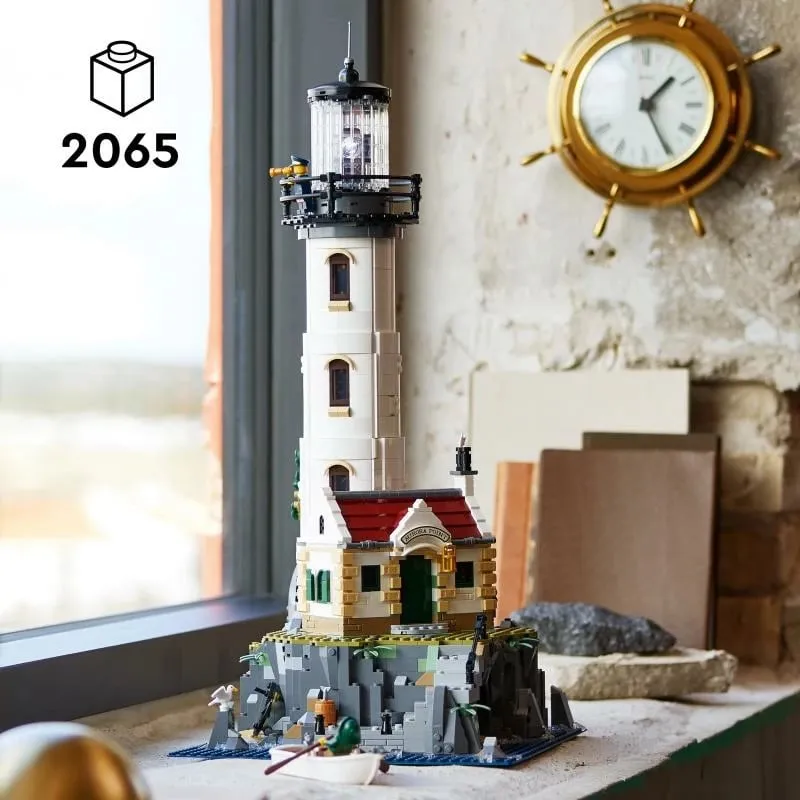 Set ndërtimi, LEGO, Ideas 21335 Motorized Lighthouse, dritë e motorizuar, 2065 pjesë, 18+ - 4