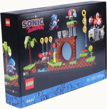 Set LEGO® 21331 Sonic the Hedgehog™ – Green Hill Zone, 1125 pjesë