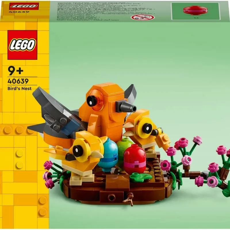 Set ndërtimi LEGO, LEGO, 40639 Bird's Nest, 9+ vjeç, multingjyrësh - 1