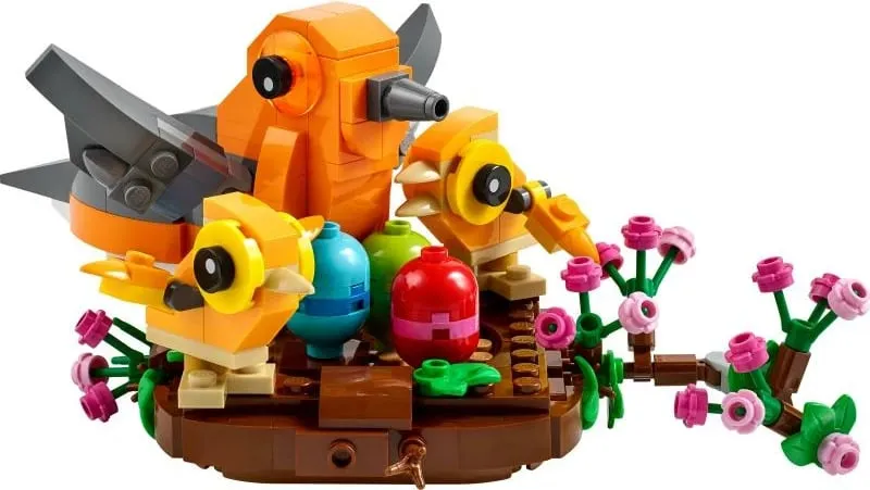 Set ndërtimi LEGO, LEGO, 40639 Bird's Nest, 9+ vjeç, multingjyrësh - 2