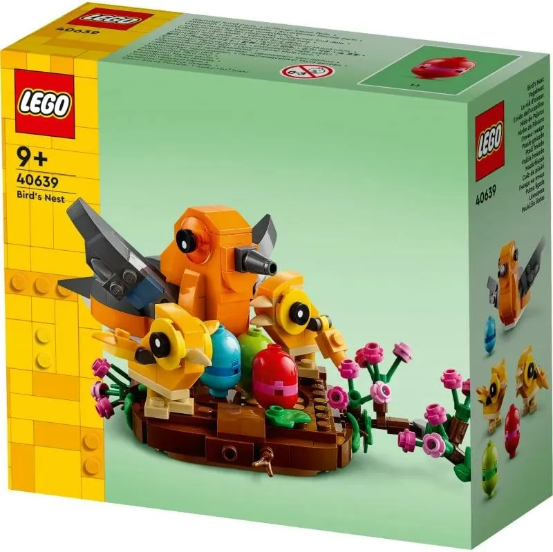 Set ndërtimi LEGO, LEGO, 40639 Bird's Nest, 9+ vjeç, multingjyrësh - 5