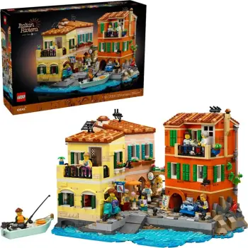 Set LEGO IDEAS Italian Riviera 21359, për të rritur, shumëngjyrësh