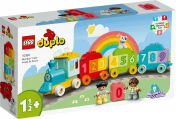 Lodër LEGO Duplo Number Train - Mësoni të Numëroni (10954)