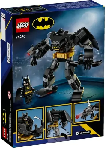 Set LEGO DC Batman Mech Armor 76270, 140 pjesë, për fëmijë 6+, shumëngjyrësh