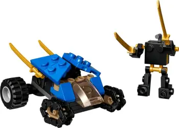 Set ndërtimi LEGO Ninjago Mini Thunder Vehicle 30592, makinë mini, shumëngjyrësh