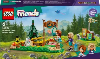 Set lodër LEGO Friends Archery Range at the Summer Camp 42622, 157 pjesë, mbi 6 vjeç, shumëngjyrësh