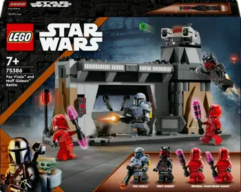 Set lodrash LEGO Star Wars 75386 duel Paz Vizsla Moff Gideon