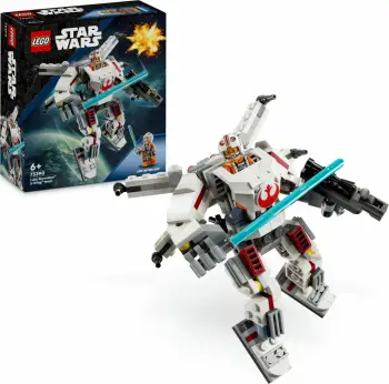 Set LEGO Luke Skywalker X Wing Mech, lodër ndërtuese, për Star Wars