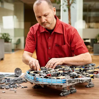 Blloqe ndërtimi Lego Star Wars: Millennium Falcon, 7541 elemente - 2
