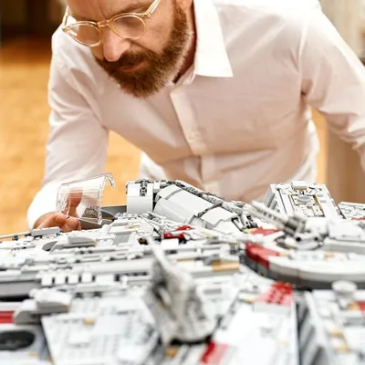 Blloqe ndërtimi Lego Star Wars: Millennium Falcon, 7541 elemente - 4