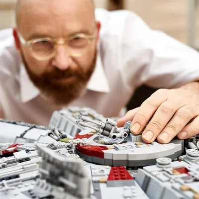 Blloqe ndërtimi Lego Star Wars: Millennium Falcon, 7541 elemente - 5
