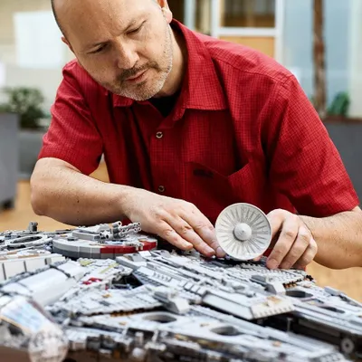 Blloqe ndërtimi Lego Star Wars: Millennium Falcon, 7541 elemente - 6