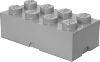 Kuti ruajtje e madhe LEGO, gri