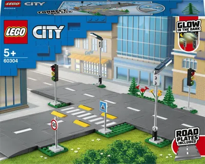 Set LEGO 60304 City - Road Plates - 1