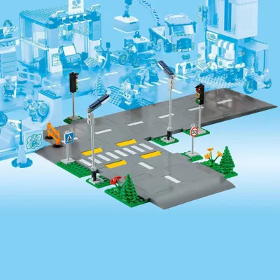 Set LEGO 60304 City - Road Plates - 5