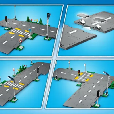 Set LEGO 60304 City - Road Plates - 7