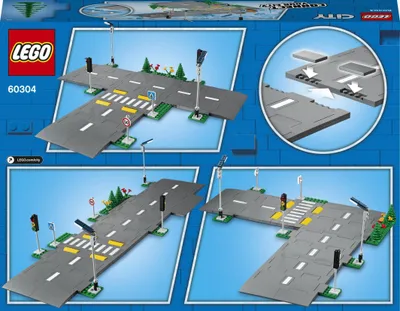 Set LEGO 60304 City - Road Plates - 8