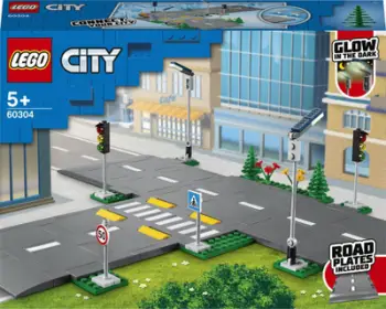 Set LEGO 60304 City - Road Plates