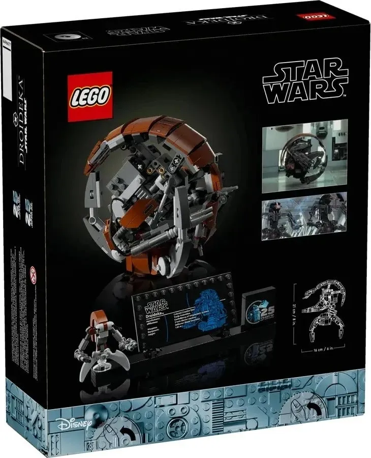 Set LEGO Star Wars Droideka 75381, model koleksionues, 583 pjesë, multingjyrësh - 2