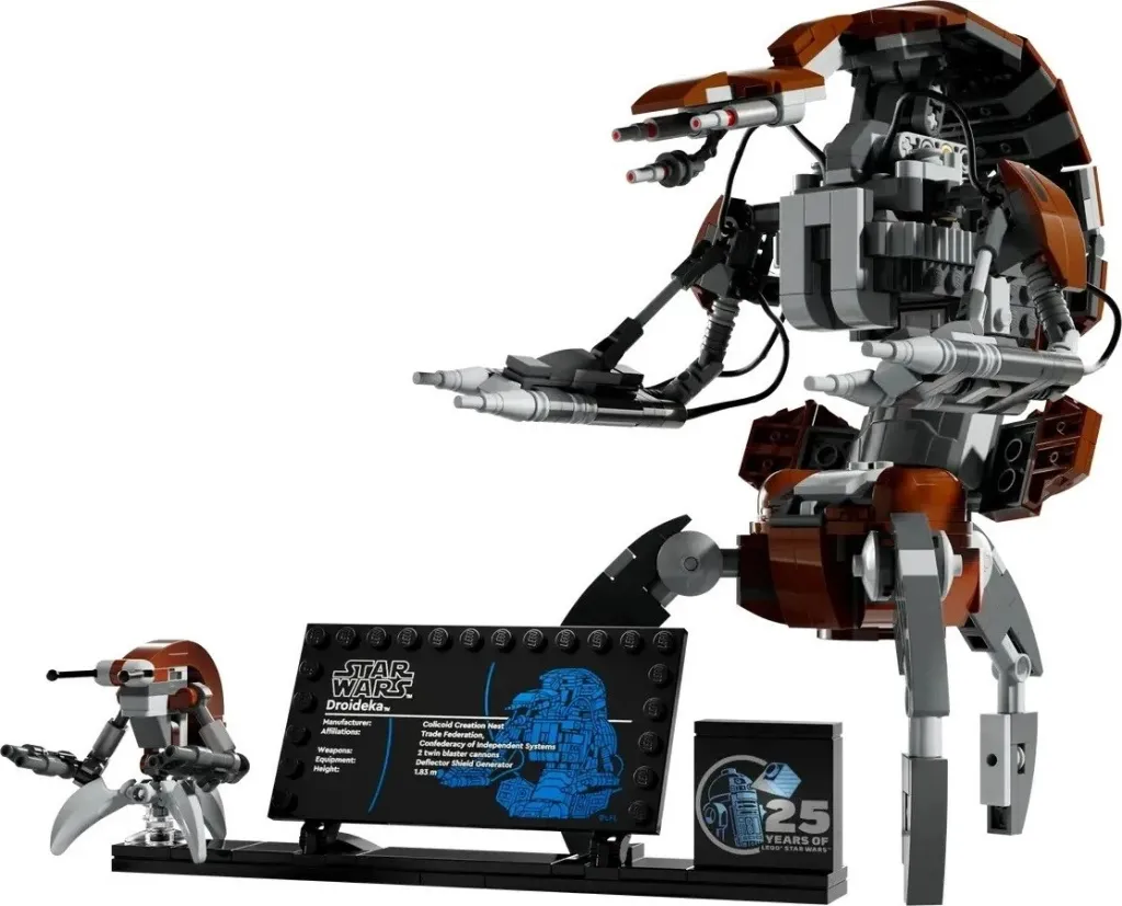 Set LEGO Star Wars Droideka 75381, model koleksionues, 583 pjesë, multingjyrësh - 3