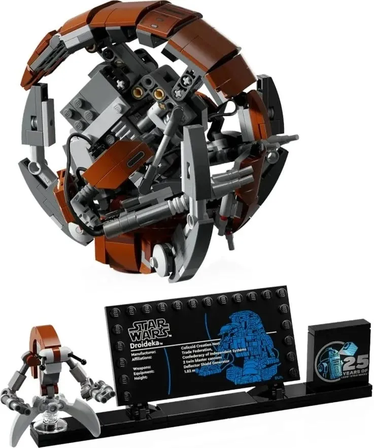 Set LEGO Star Wars Droideka 75381, model koleksionues, 583 pjesë, multingjyrësh - 6