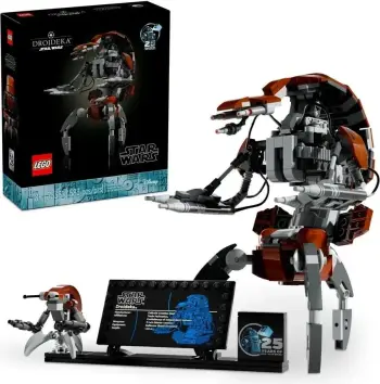 Set LEGO Star Wars Droideka 75381, model koleksionues, 583 pjesë, multingjyrësh