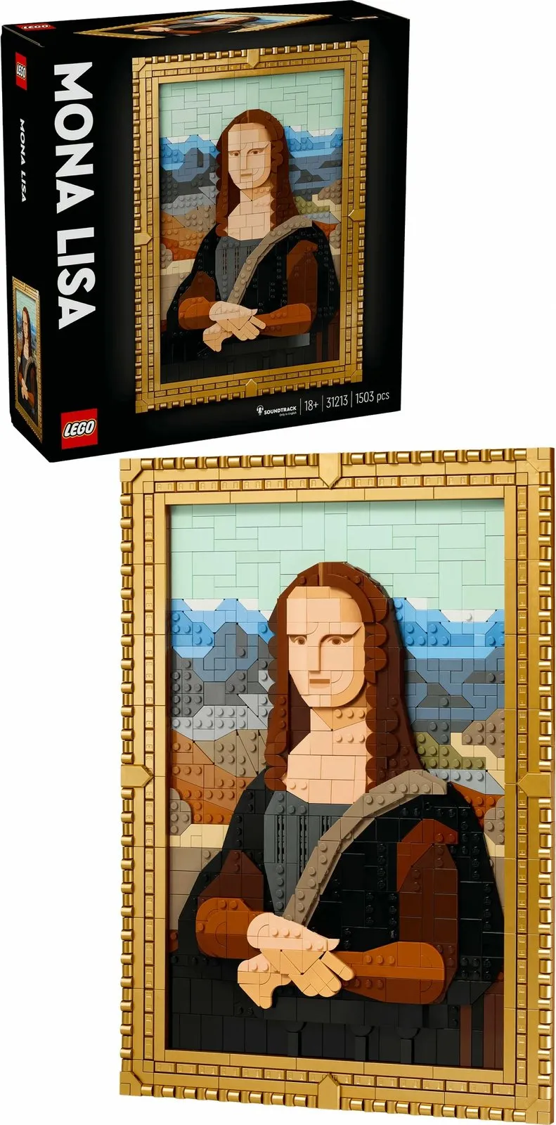 Set ndërtimi LEGO Mona Lisa, 31213, 1503 pjesë, shumëngjyrësh - 3