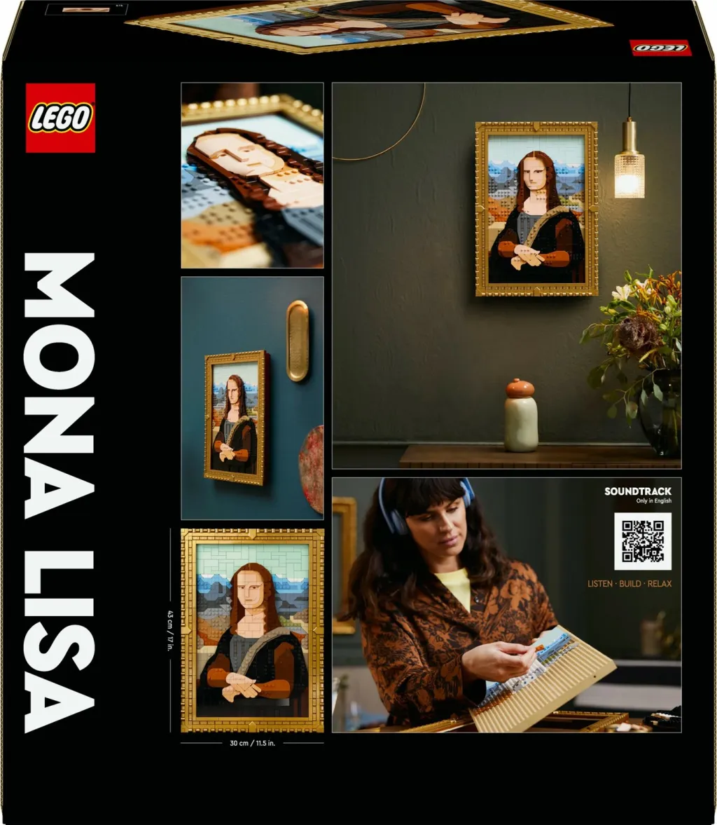 Set ndërtimi LEGO Mona Lisa, 31213, 1503 pjesë, shumëngjyrësh - 24