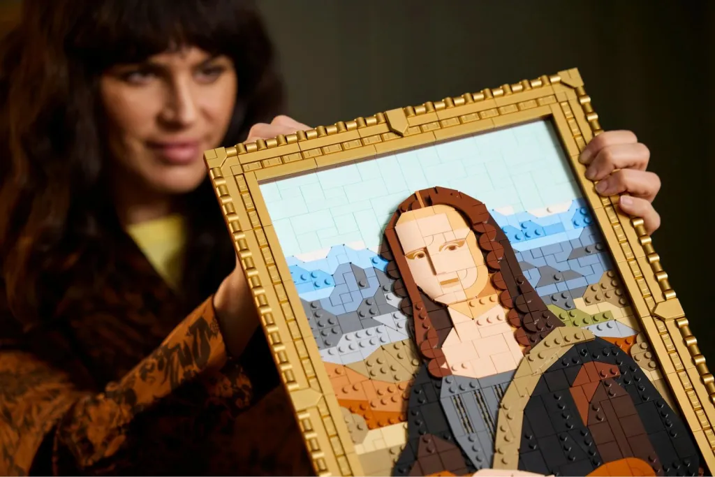 Set ndërtimi LEGO Mona Lisa, 31213, 1503 pjesë, shumëngjyrësh - 30