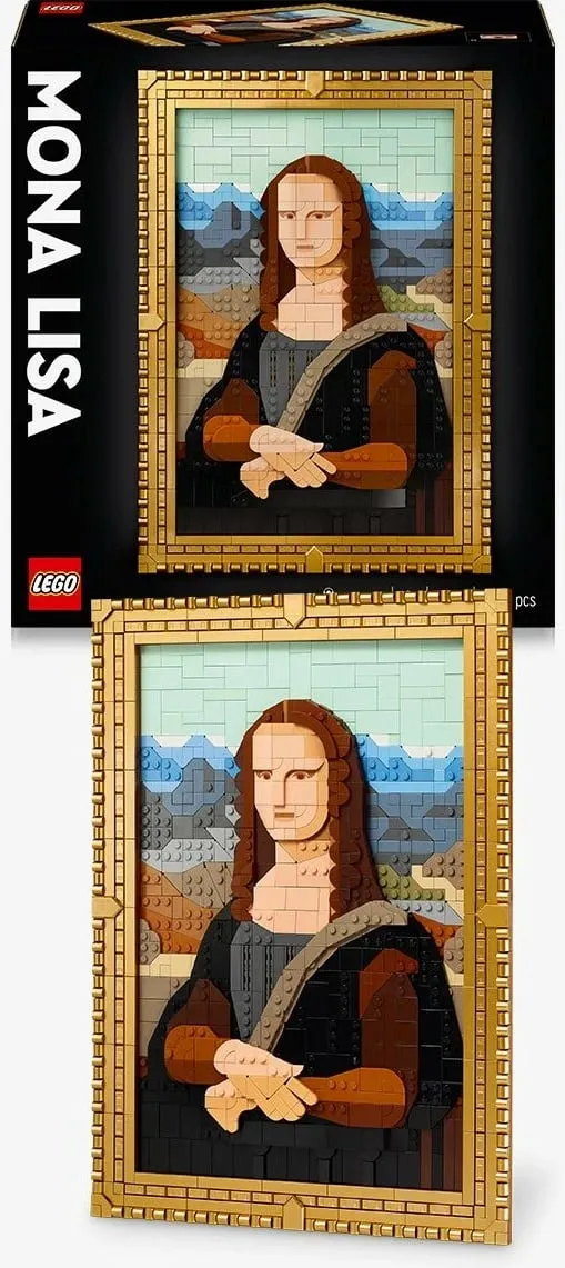 Set ndërtimi LEGO Mona Lisa, 31213, 1503 pjesë, shumëngjyrësh - 4