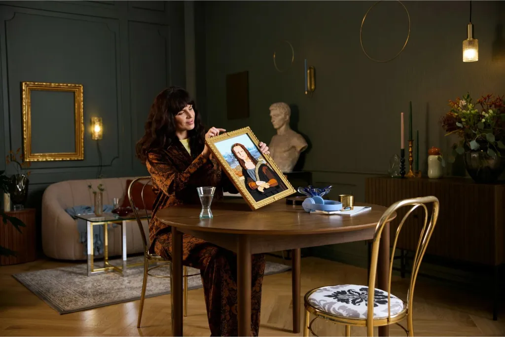Set ndërtimi LEGO Mona Lisa, 31213, 1503 pjesë, shumëngjyrësh - 31