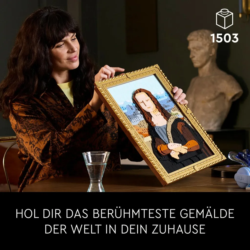 Set ndërtimi LEGO Mona Lisa, 31213, 1503 pjesë, shumëngjyrësh - 37