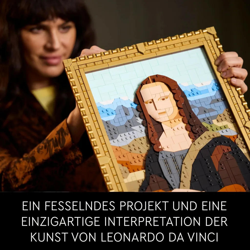 Set ndërtimi LEGO Mona Lisa, 31213, 1503 pjesë, shumëngjyrësh - 38