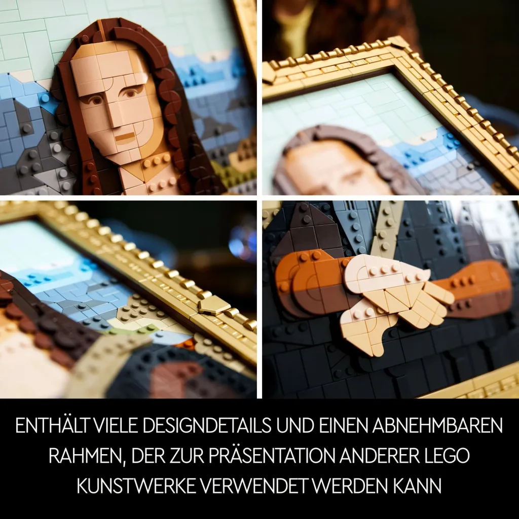 Set ndërtimi LEGO Mona Lisa, 31213, 1503 pjesë, shumëngjyrësh - 39