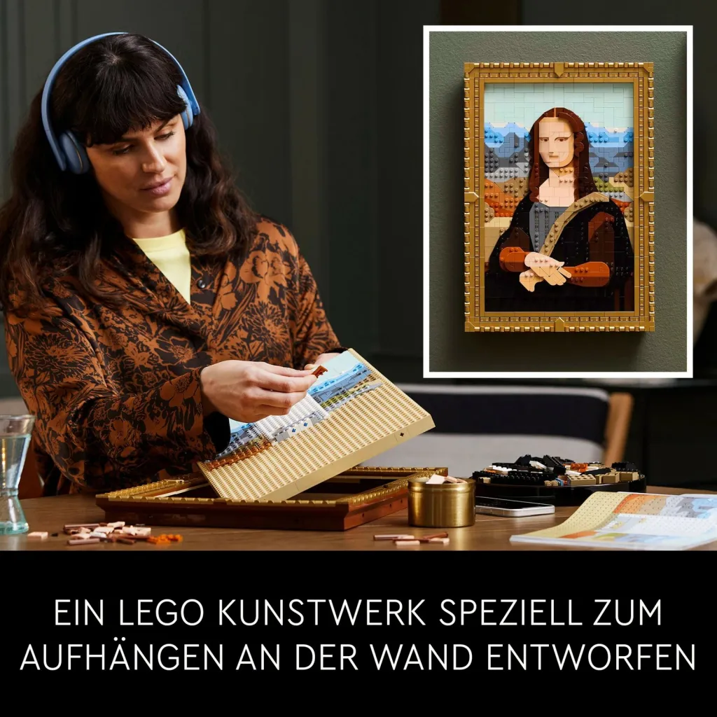 Set ndërtimi LEGO Mona Lisa, 31213, 1503 pjesë, shumëngjyrësh - 40