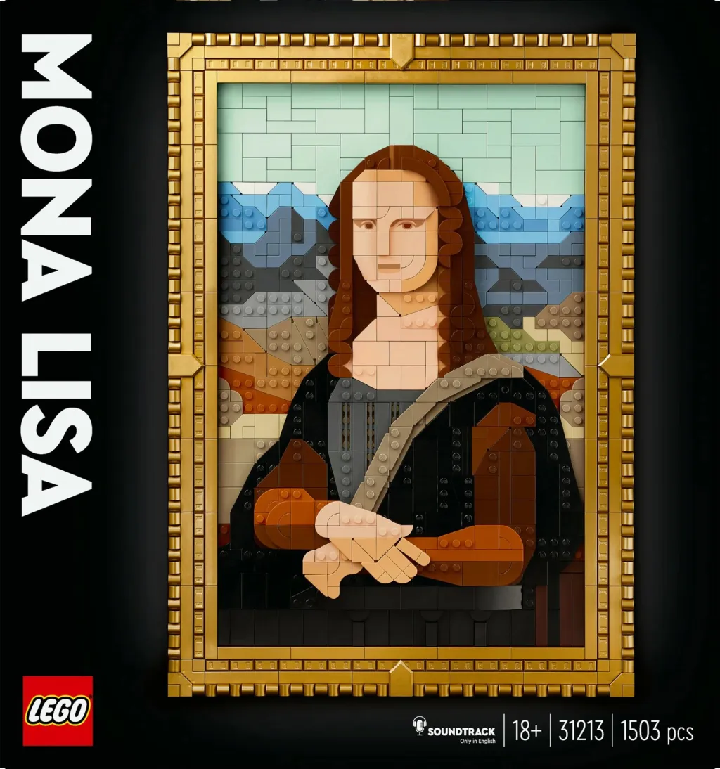 Set ndërtimi LEGO Mona Lisa, 31213, 1503 pjesë, shumëngjyrësh - 43