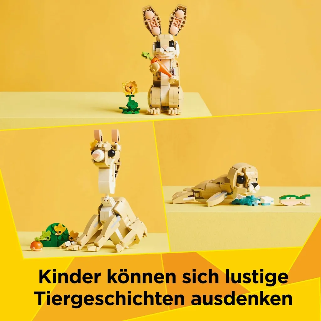 Set ndërtimi LEGO Creator Häschen 31162, shumëngjyrësh - 11