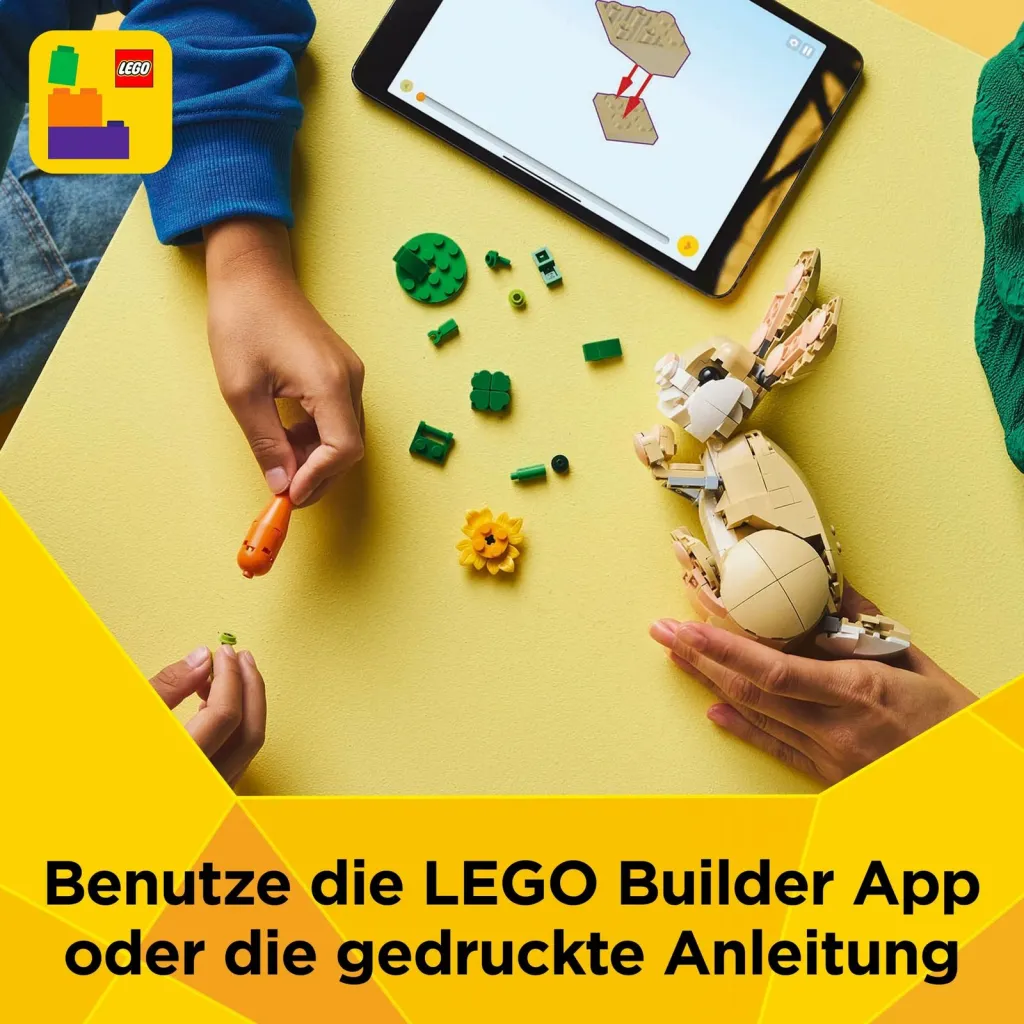 Set ndërtimi LEGO Creator Häschen 31162, shumëngjyrësh - 15