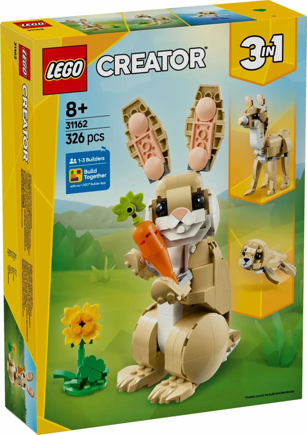 Set ndërtimi LEGO Creator Häschen 31162, shumëngjyrësh - 16