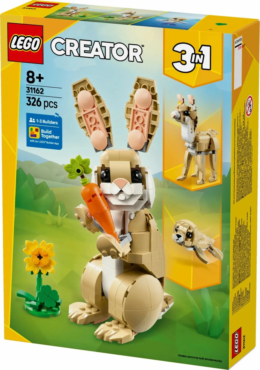 Set ndërtimi LEGO Creator Häschen 31162, shumëngjyrësh - 17