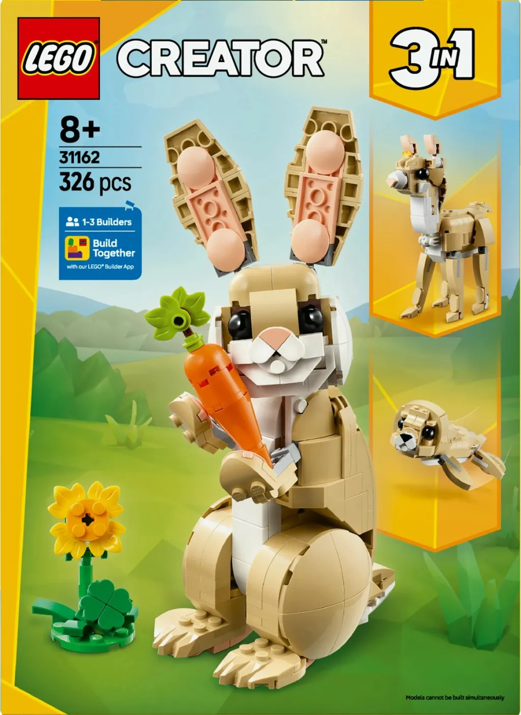 Set ndërtimi LEGO Creator Häschen 31162, shumëngjyrësh - 18