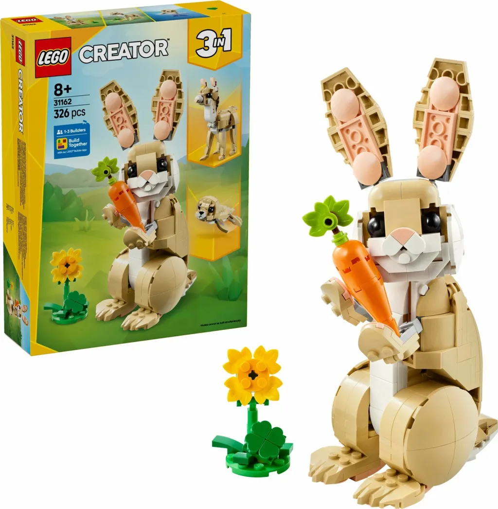 Set ndërtimi LEGO Creator Häschen 31162, shumëngjyrësh - 20