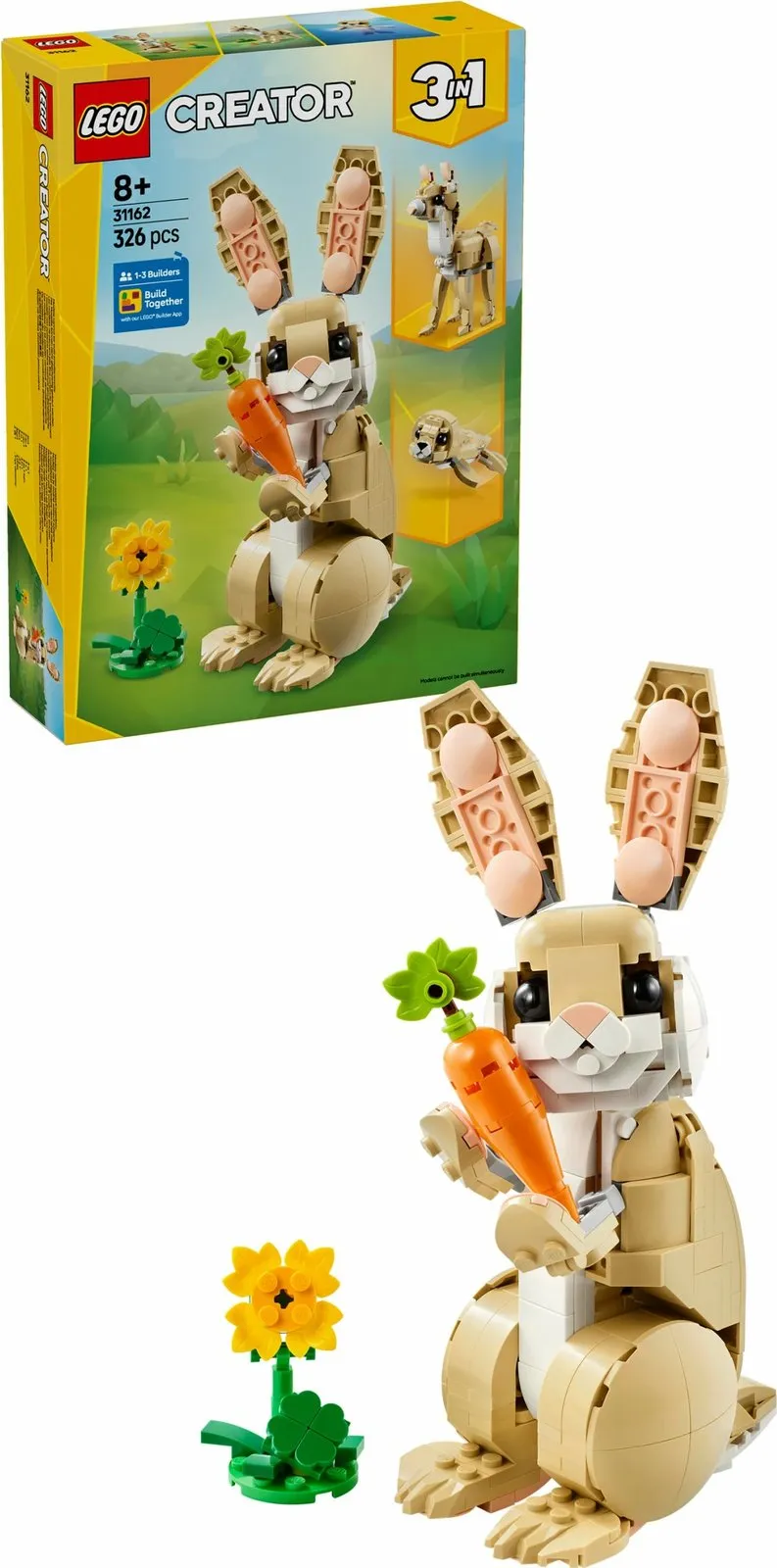 Set ndërtimi LEGO Creator Häschen 31162, shumëngjyrësh - 21