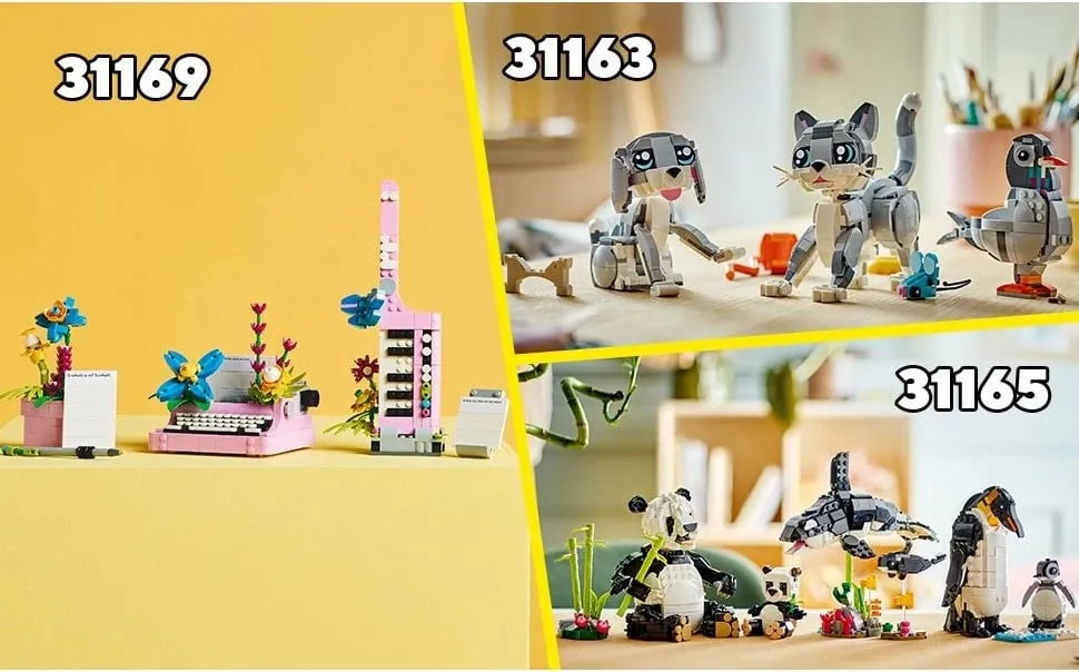 Set ndërtimi LEGO Creator Häschen 31162, shumëngjyrësh - 9