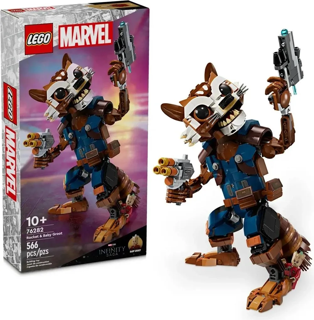 Set Lego Marvel 76282 Rocket dhe Baby Groot - 1